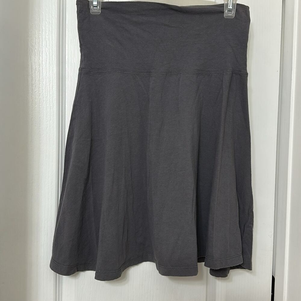 Popular basic gray skirt size L